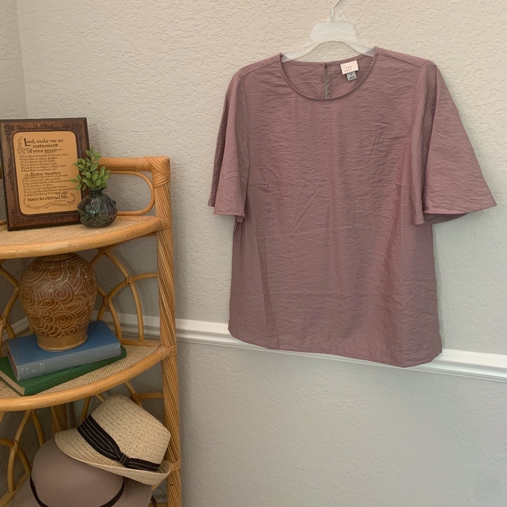 Flutter Short Sleeve Top